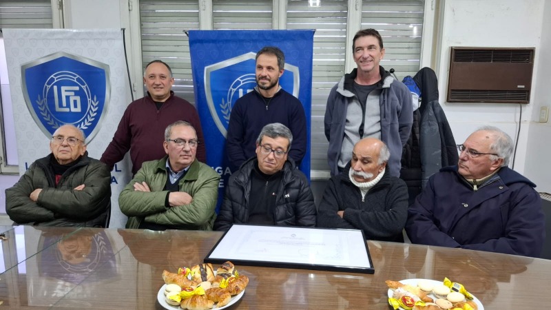 Reconocimiento provincial a la Liga de Ftbol de Olavarra